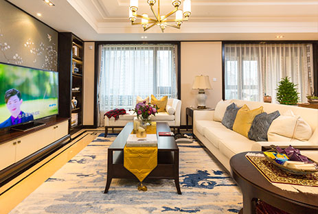 保利西岸 新中式主義風格—現場照片實拍 